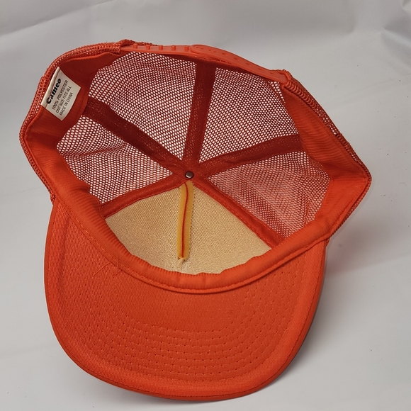 Furman Lumber Snap-back Trucker Hat orange.
Very - Picture 5 of 7